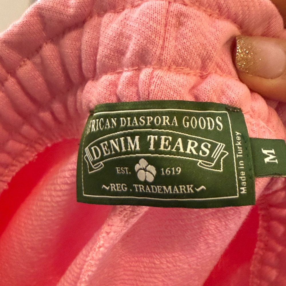 Denim Tears Pink Sweatpants New without tags.